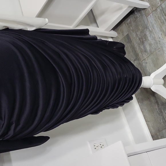 Vtg Abby Kent Black & White Dress - Picture 4 of 9